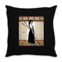 Archery With A Bow And Arrow Throw Pillow | Artistshot