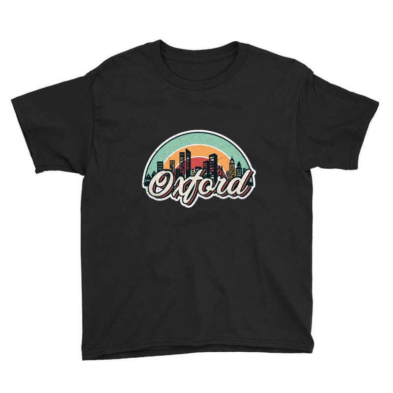 Oxford City Retro Youth Tee by mrbigzeroht | Artistshot