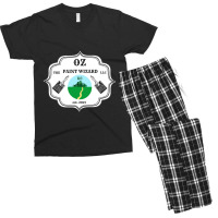 Oz The Paint Wizard Men's T-shirt Pajama Set | Artistshot