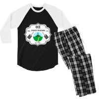 Oz The Paint Wizard Men's 3/4 Sleeve Pajama Set | Artistshot