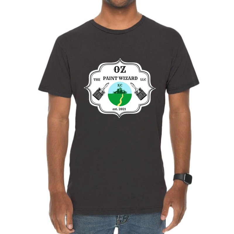 Oz The Paint Wizard Vintage T-shirt | Artistshot