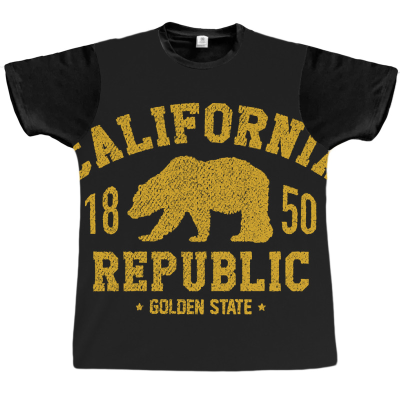 California Republic Graphic T-shirt | Artistshot