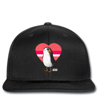 Trending Porg Big Love Heart Valentine's Day Printed Hat | Artistshot