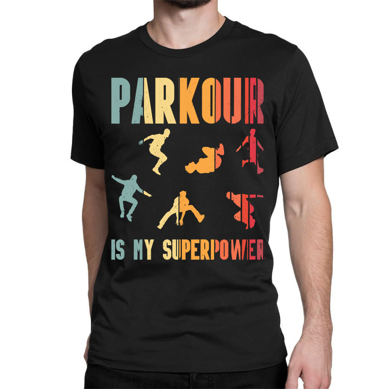 Parkour-c3rv0 Classic T-shirt by yammerbetween10 | Artistshot