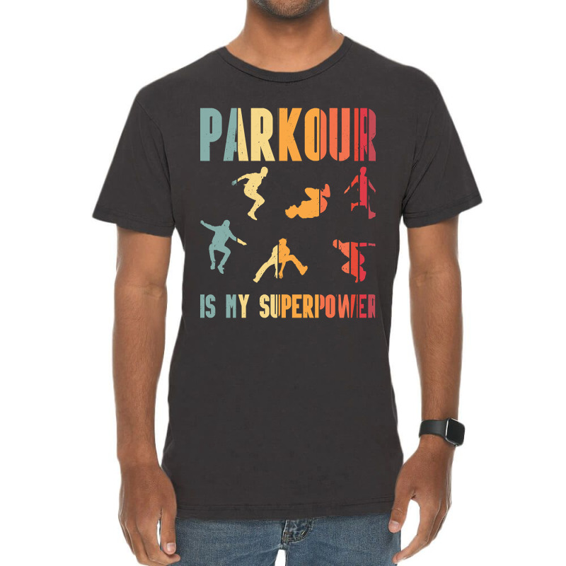 Parkour-c3rv0 Vintage T-Shirt by yammerbetween10 | Artistshot