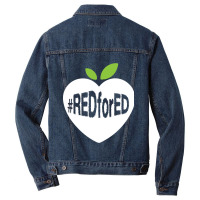 Arizona Teacher Protest Strike Men Denim Jacket | Artistshot