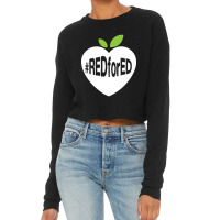 Arizona Teacher Protest Strike Cropped Sweater | Artistshot