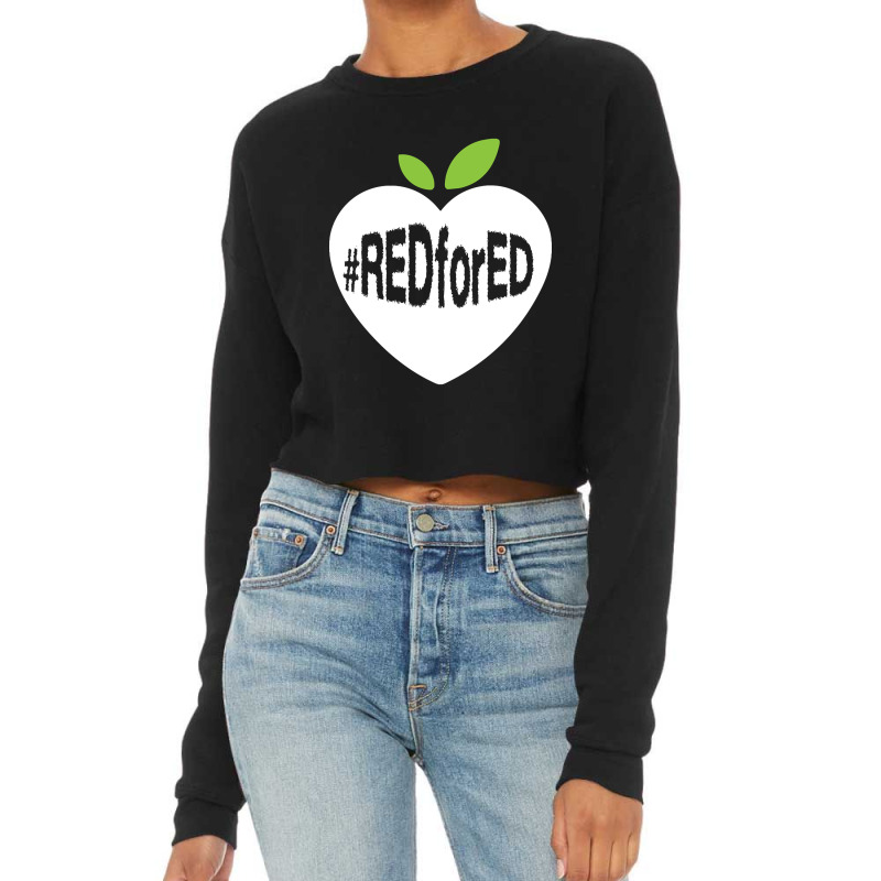 Arizona Teacher Protest Strike Cropped Sweater by stumbledfeatures425 | Artistshot