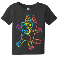 Best Dad Rainbow Dance Baby Tee | Artistshot