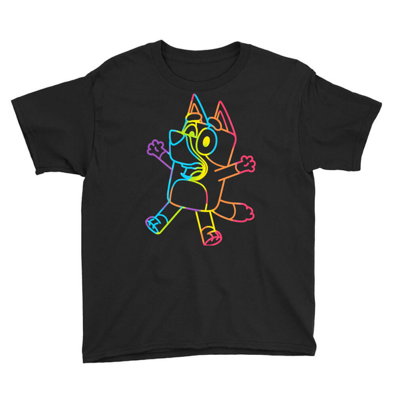 Best Dad Rainbow Dance Youth Tee | Artistshot