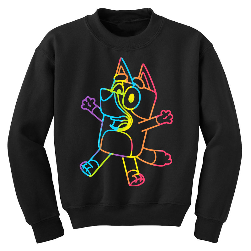 Best Dad Rainbow Dance Youth Sweatshirt | Artistshot