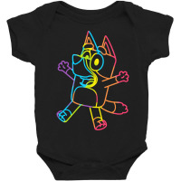 Best Dad Rainbow Dance Baby Bodysuit | Artistshot