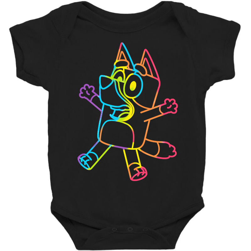 Best Dad Rainbow Dance Baby Bodysuit | Artistshot