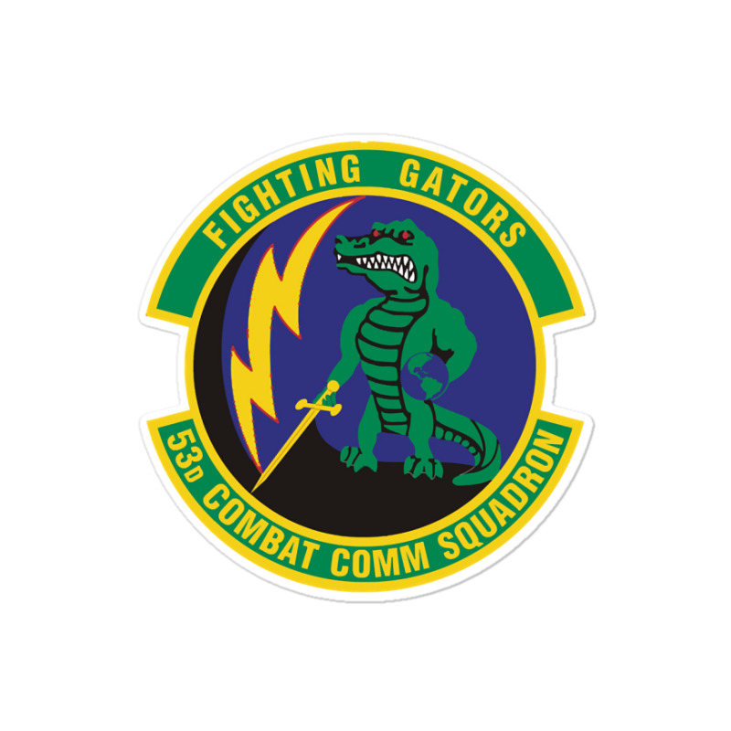 53d Combat Communications Squadron (u.s. Air Force) Sticker | Artistshot