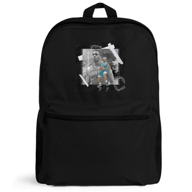 P.j. Washington Basketball Paper Poster Hornets 3 Backpack | Artistshot