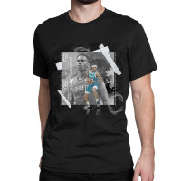 P.j. Washington Basketball Paper Poster Hornets 3 Classic T-shirt | Artistshot