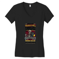 Buckle Up Buttercup This Forklift Operator Has Anger Issues And A Seri Women's V-neck T-shirt | Artistshot