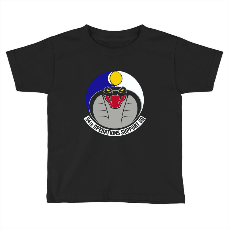 54th Operations Support Squadron (u.s. Air Force) Toddler T-shirt by Weasetu1379 | Artistshot