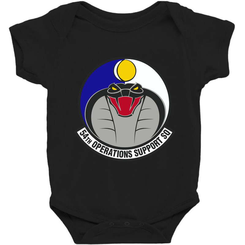 54th Operations Support Squadron (u.s. Air Force) Baby Bodysuit by Weasetu1379 | Artistshot