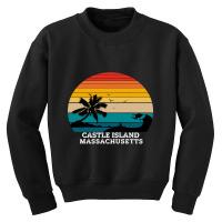 Castle Island Massachusetts Beaches Youth Sweatshirt | Artistshot