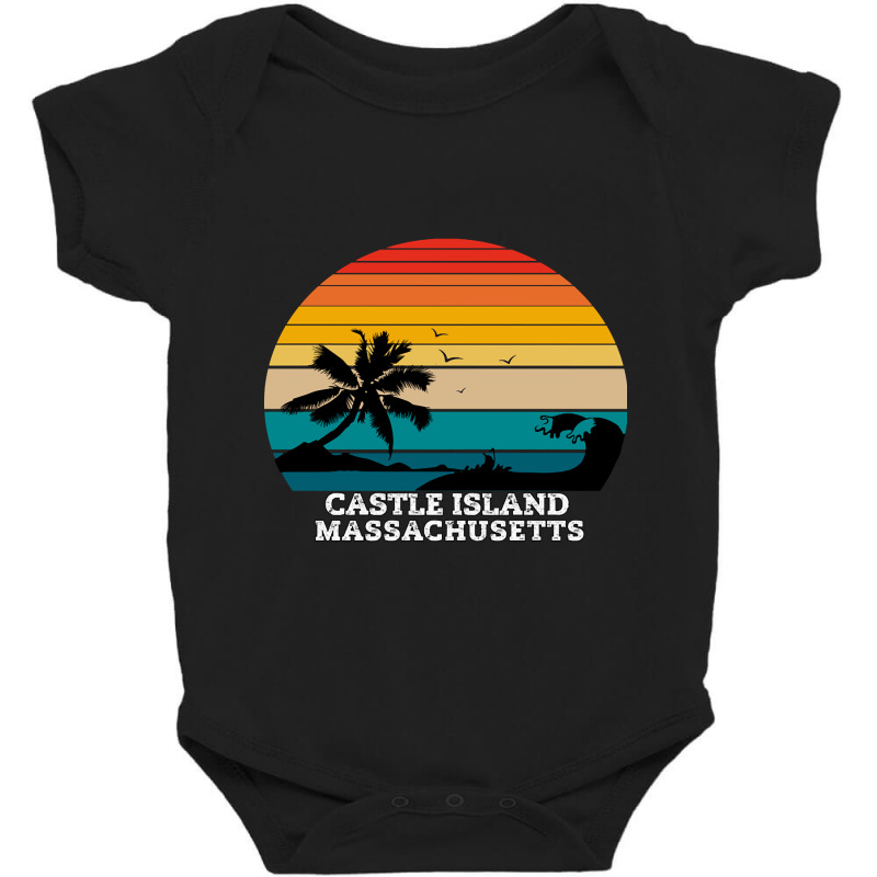 Castle Island Massachusetts Beaches Baby Bodysuit by currentlyderby559 | Artistshot