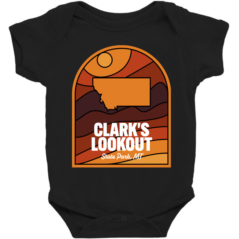 Clark's Lookout State Park Montana Baby Bodysuit by kayakbetween30 | Artistshot