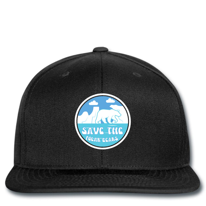 Trending Save Polar Bears Printed hat by greggjvandervor | Artistshot