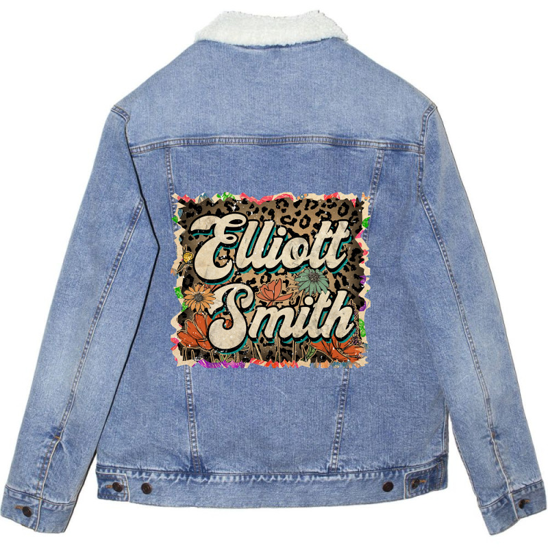 Beautiful Flowers Quest Elliott Proud Name Unisex Sherpa-lined Denim Jacket | Artistshot