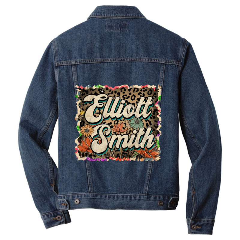 Beautiful Flowers Quest Elliott Proud Name Men Denim Jacket | Artistshot