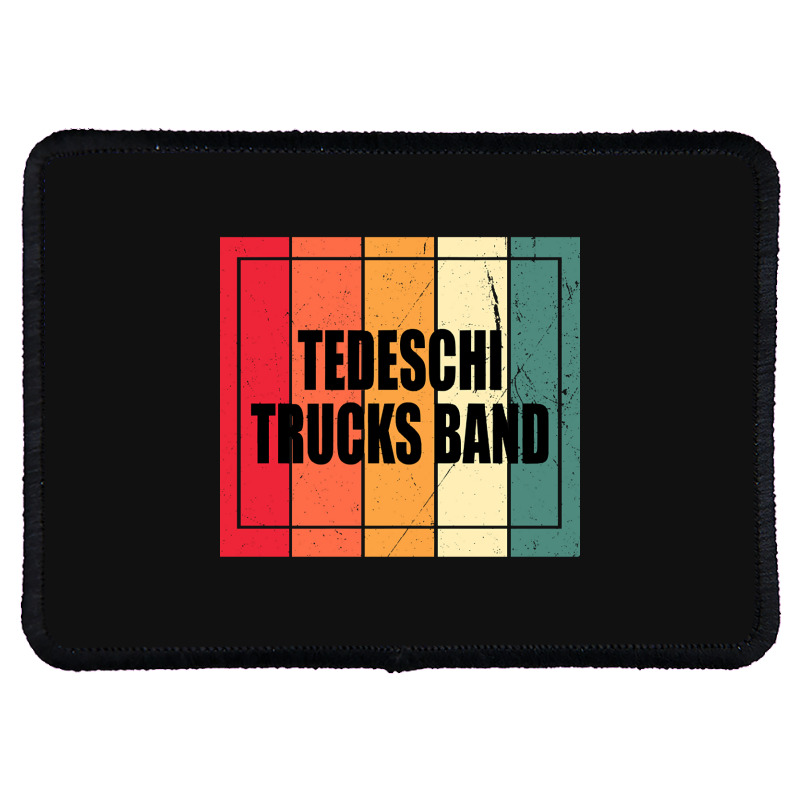 Personalized Name Tedeschi Birthday 70s 80s 90s Vintage Styles Rectangle Patch | Artistshot