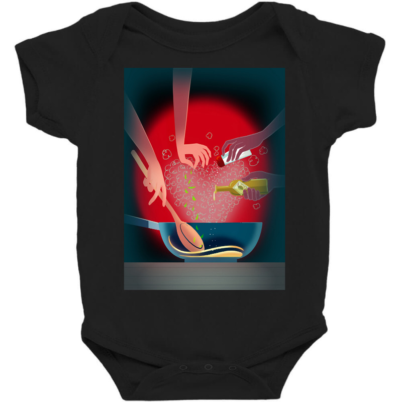 Art Of Cooking Baby Bodysuit by reallyfemales1 | Artistshot