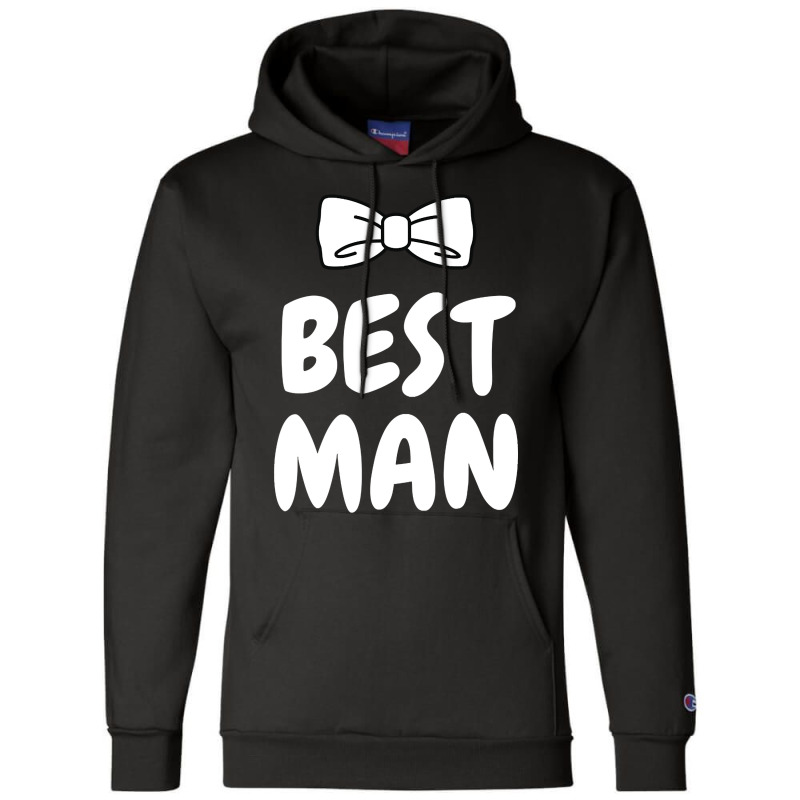 Best Man Bachelor Champion Hoodie | Artistshot