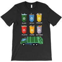 Limited Edition Recycle Bin Garbage Day Waste Management Garbage Truck T-shirt | Artistshot