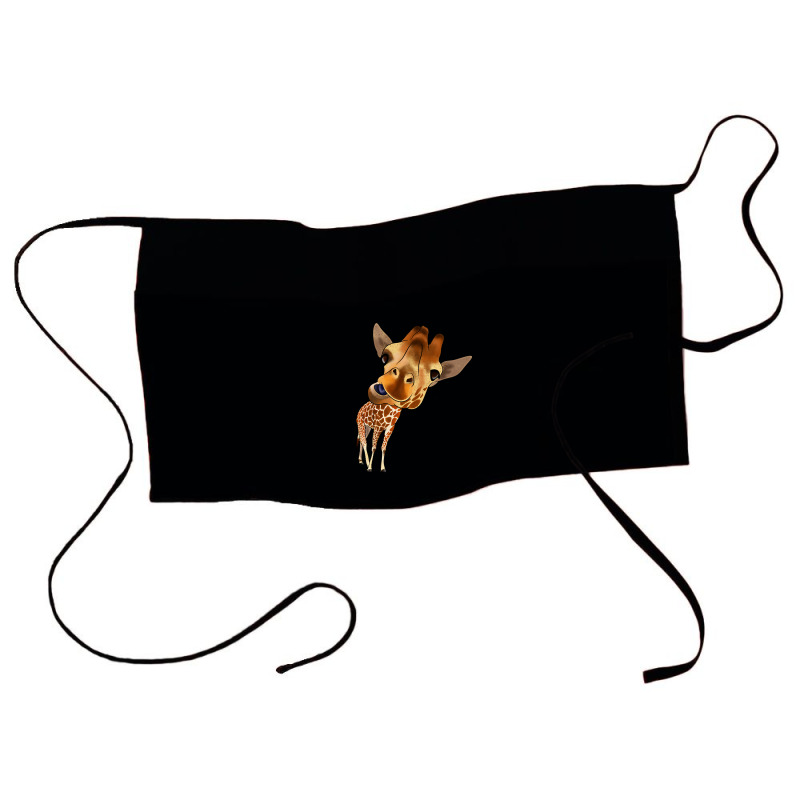 Hot Trend Crazy Giraffe Waist Apron | Artistshot