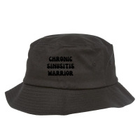 Trending Chronic Sinusitis Warrior-qevzb Bucket Hat | Artistshot