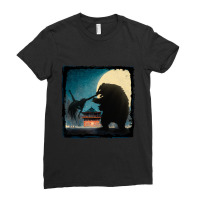 Bear Kick-p50bf Ladies Fitted T-shirt | Artistshot