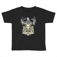 Deer And Bird Tattoo Design Toddler T-shirt | Artistshot