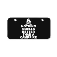 Camping T Shirt - Nothing Smells Better Than A Campfire-bpcfg Bicycle License Plate | Artistshot