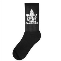 Camping T Shirt - Nothing Smells Better Than A Campfire-bpcfg Socks | Artistshot