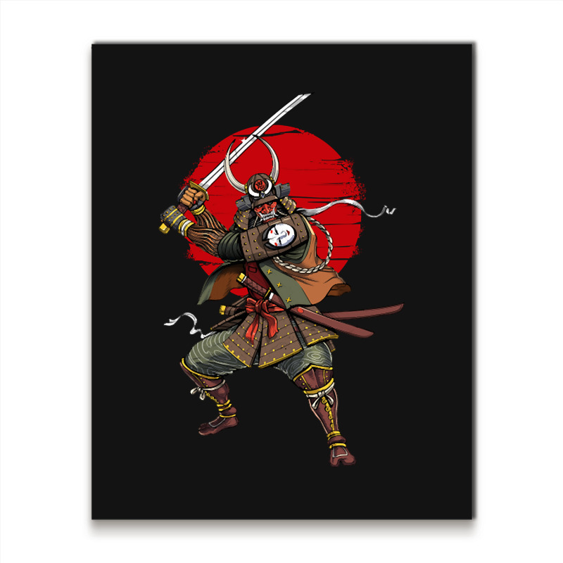 Demon Samurai Warrior Metal Print Vertical | Artistshot