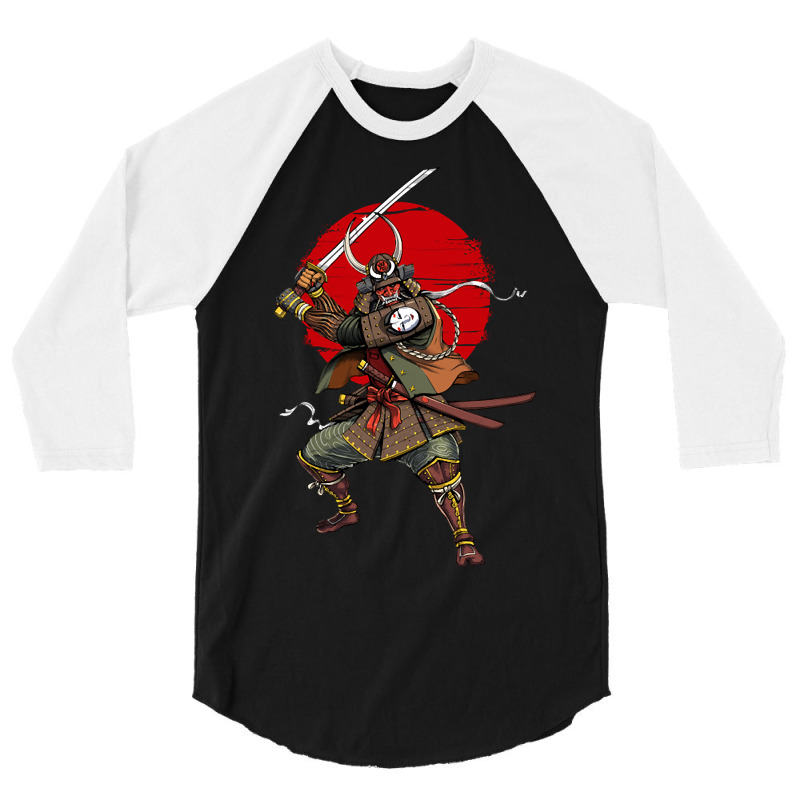 Demon Samurai Warrior 3/4 Sleeve Shirt | Artistshot