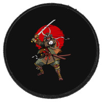 Demon Samurai Warrior Round Patch | Artistshot