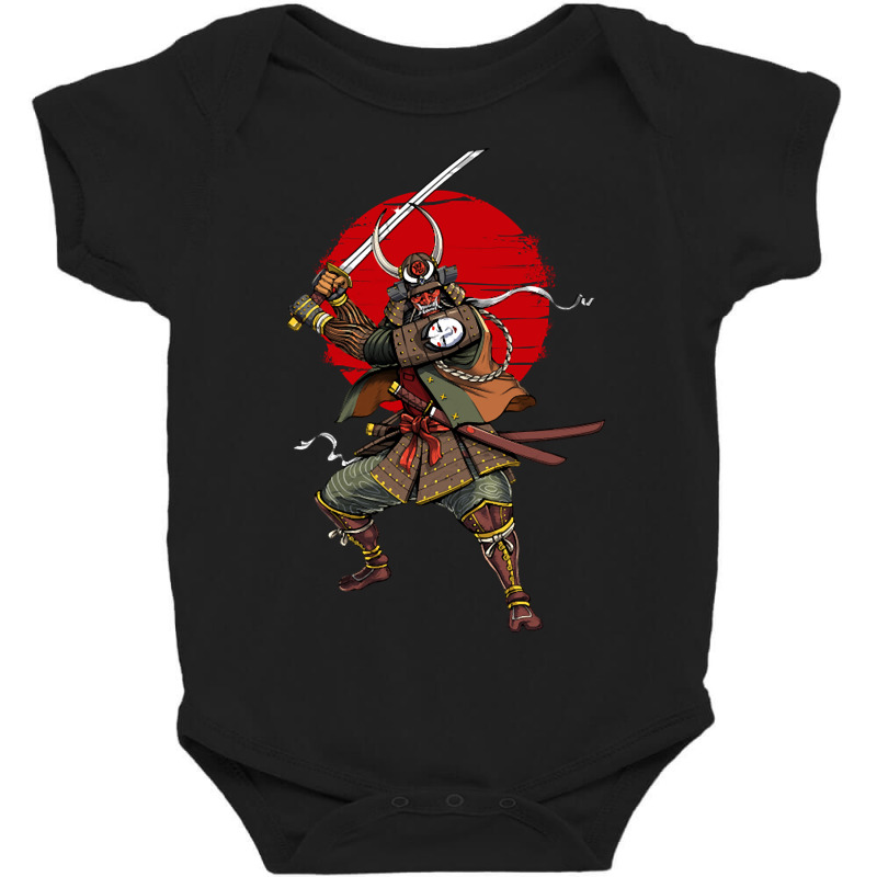 Demon Samurai Warrior Baby Bodysuit | Artistshot