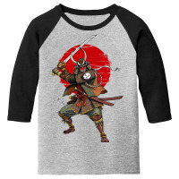 Demon Samurai Warrior Youth 3/4 Sleeve | Artistshot