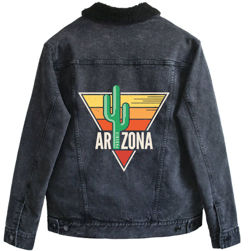 Arizona-0h5vm Unisex Sherpa-Lined Denim Jacket by stumbledfeatures425 | Artistshot