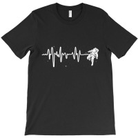 Space Heartbeat T-shirt | Artistshot