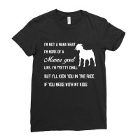 I'm More Of A Mama Goat Ladies Fitted T-shirt | Artistshot