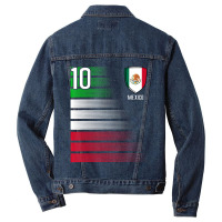 Limited Edition Mexico Soccer Jersey Mexican Fãºtbol Men Denim Jacket | Artistshot