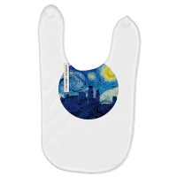 Corpus Christi Van Gogh Starry Night Circle Baby Bibs | Artistshot