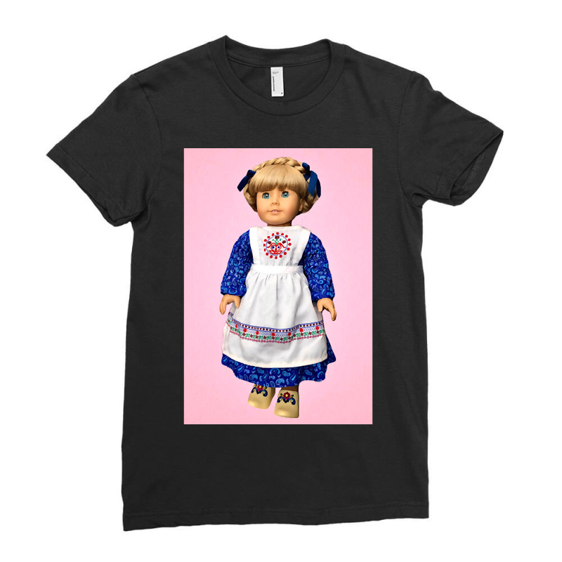 Baking With Kirsten Larson Ladies Fitted T-Shirt by Binzdodi | Artistshot